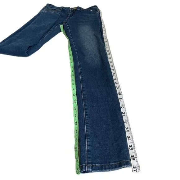 Joe's Jeans Junior Sz 16 Skinny Blue Wash Denim Pants Bottoms - Picture 5 of 8
